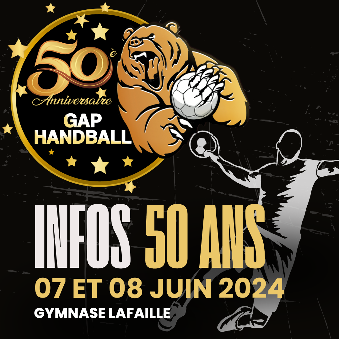 Les 50 Ans du Gap Handball