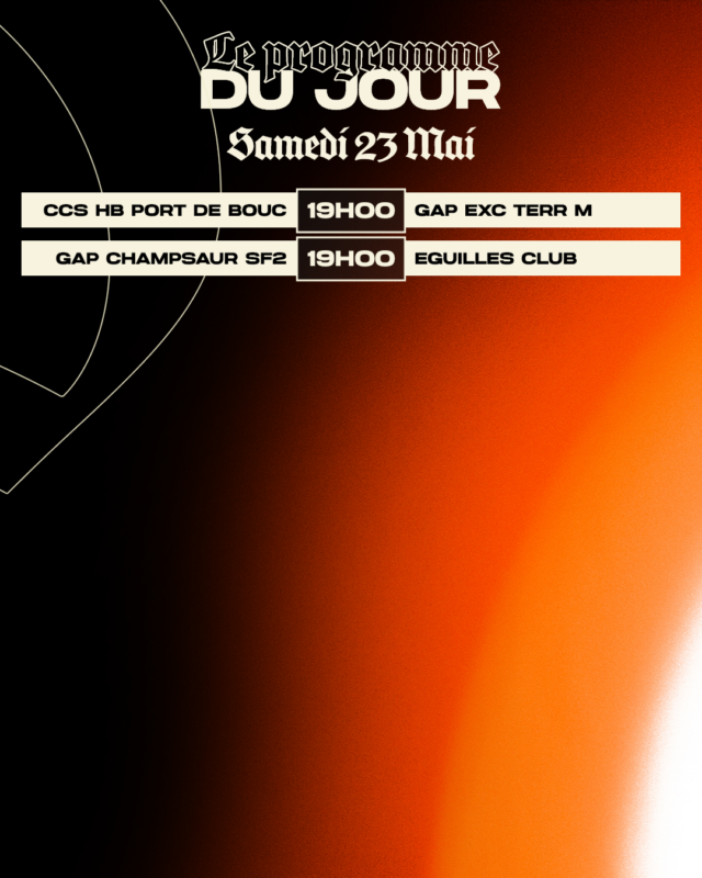 PROG - SAMEDI